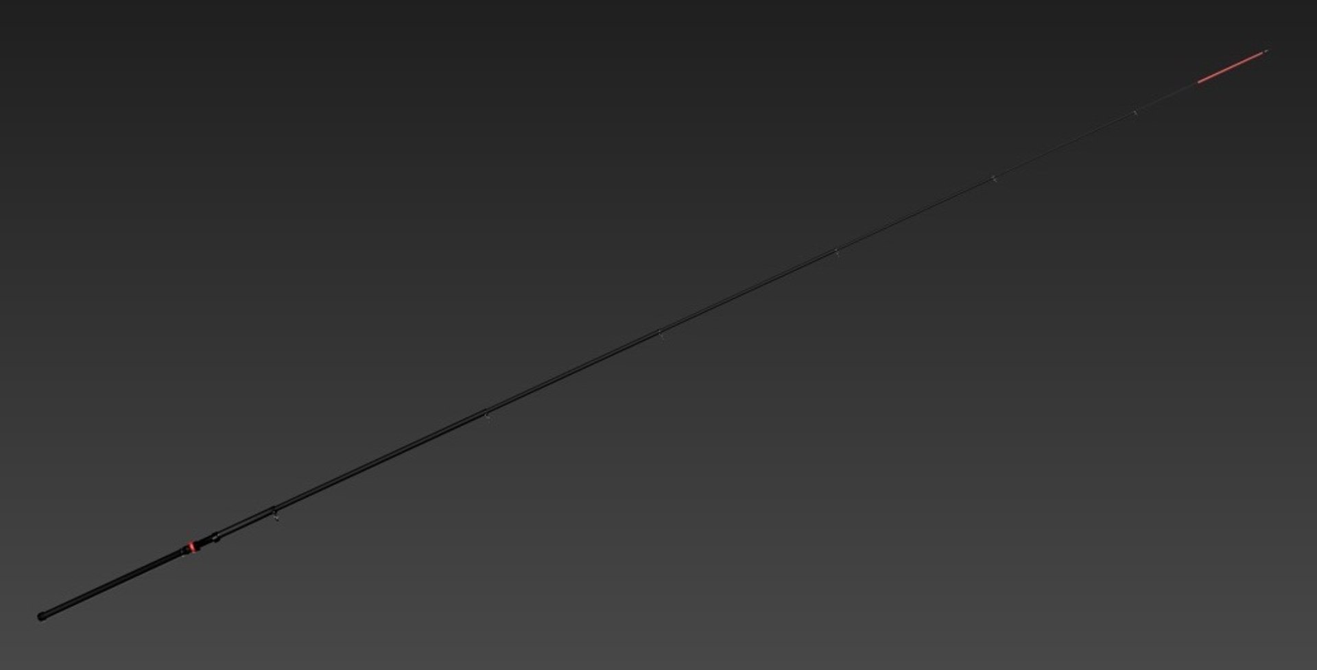 3d Fishing Rod Model