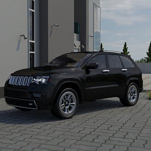 3D cherokee jeep