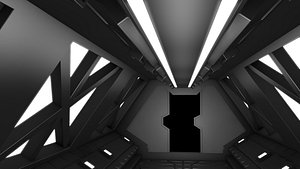 3D Sci Fi Tunnel