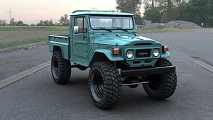 3D toyota fj 45 model