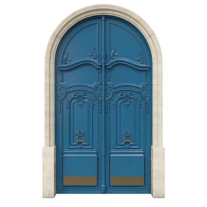 classic door 3D model