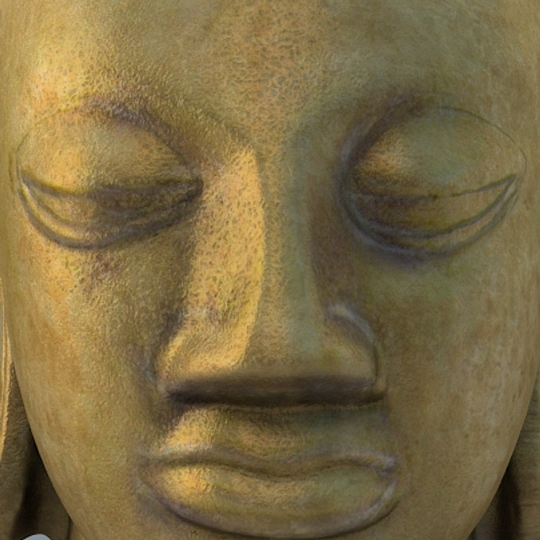 3d Hindu Buddha Statue