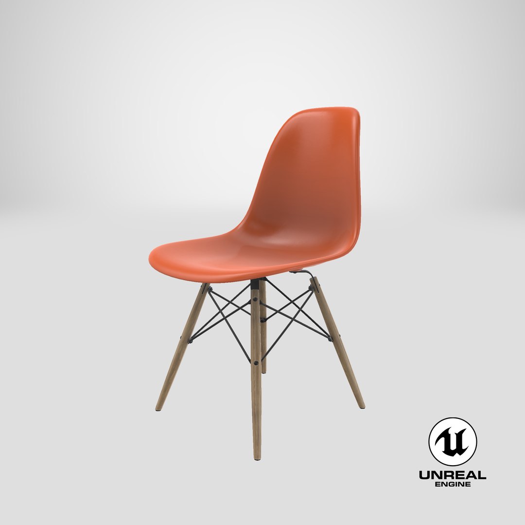3D model Eames Plastic Side Chair DSW Rusty Orange https://p.turbosquid.com/ts-thumb/rh/QUeA2a/Sj/stemcell_unreal_render/png/1668712573/1920x1080/fit_q87/181b700ae055a01e4959be050ebe968f69851908/stemcell_unreal_render.jpg