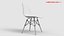 Sedia laterale in plastica Eames DSW Rusty Orange