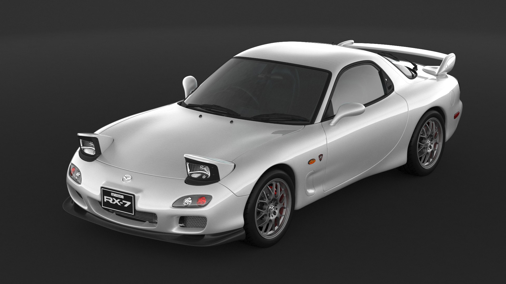 Mazda RX-7 Spirit R 3D Model - TurboSquid 2073967