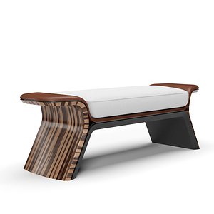 Galloway Bentley Bench Home 3D model