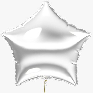 3D Star Balloon V3 model