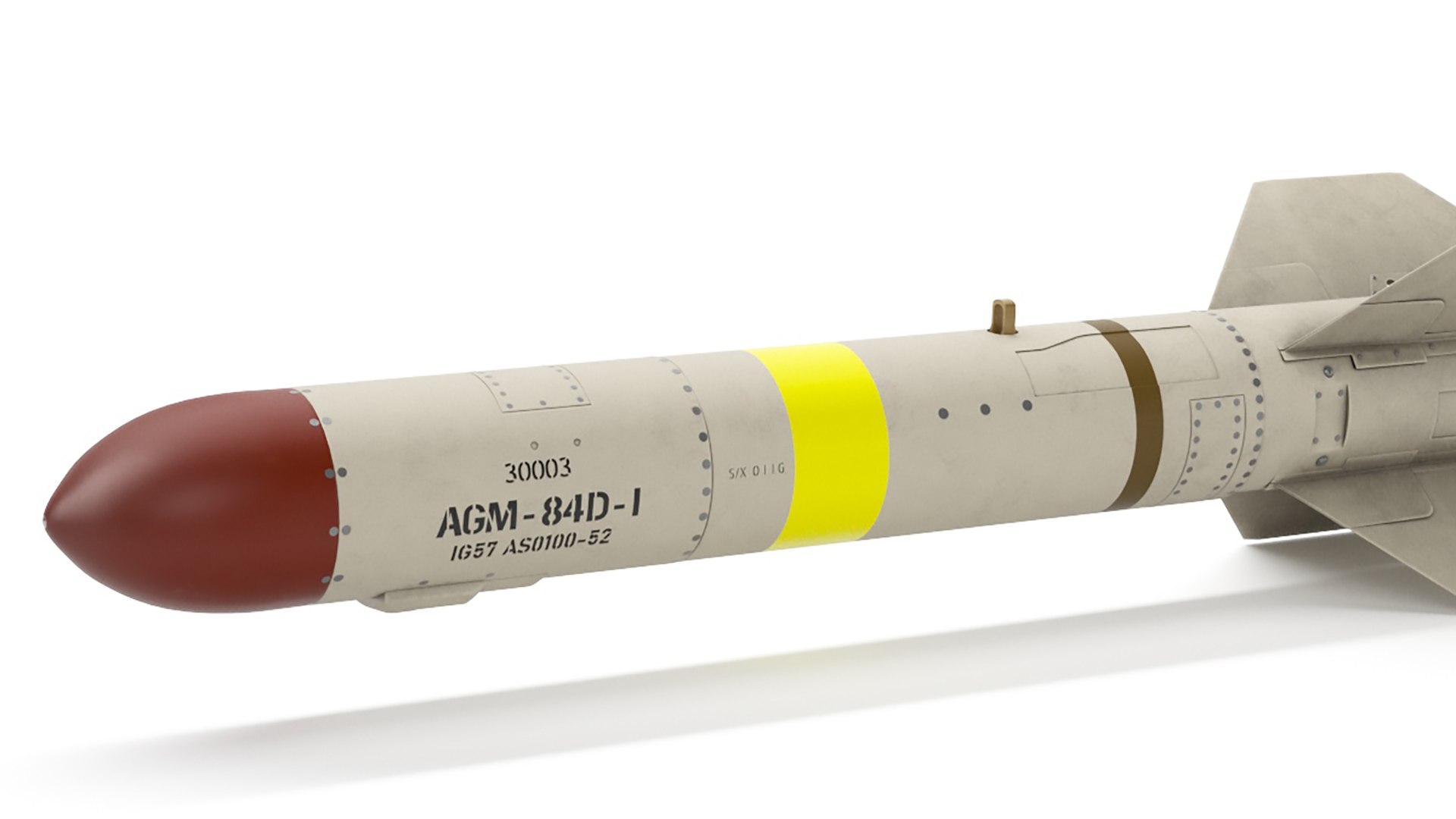 AGM 84 Harpoon Missile 3D model https://p.turbosquid.com/ts-thumb/rh/kSVWBG/RU/agm84harpoonmissile_14/jpg/1726910127/1920x1080/fit_q87/2fb56b881da5ef3a8dca7d850b170b3f9f07a72e/agm84harpoonmissile_14.jpg
