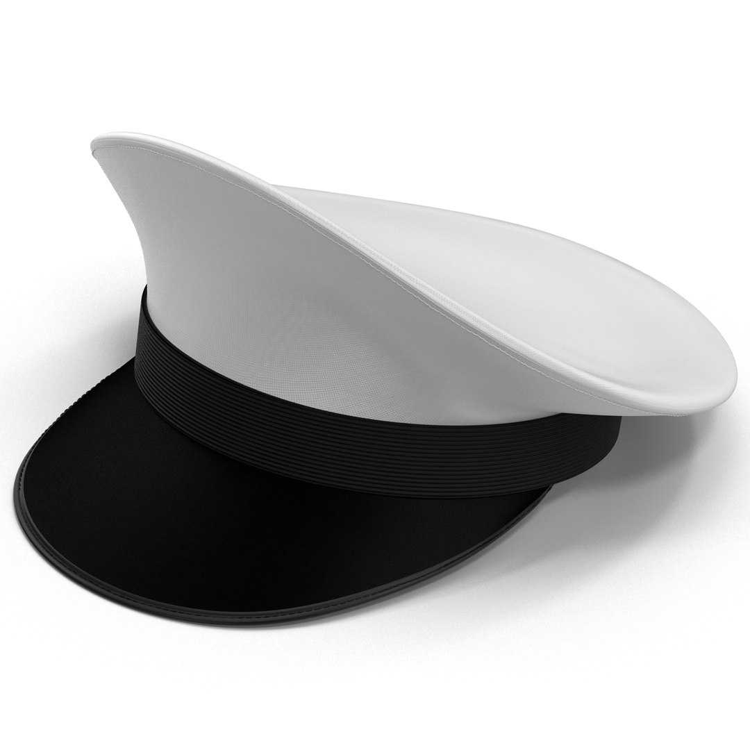 Navy Hat 3d Model