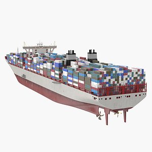 Loaded Ultra Large Container Vessel