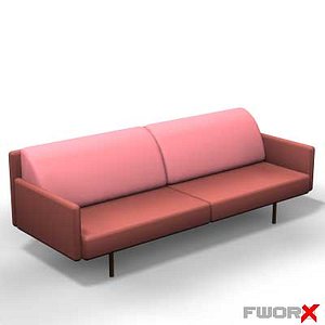 chair waiting 3d x