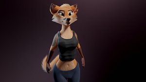 Agnes Anthro Fox