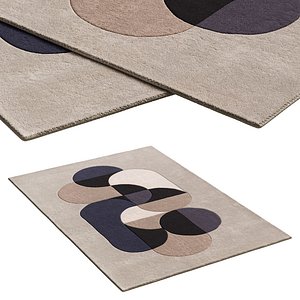 Matrix Statement Light Grey Rug