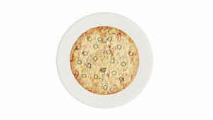 3D 3D Food Omelet model