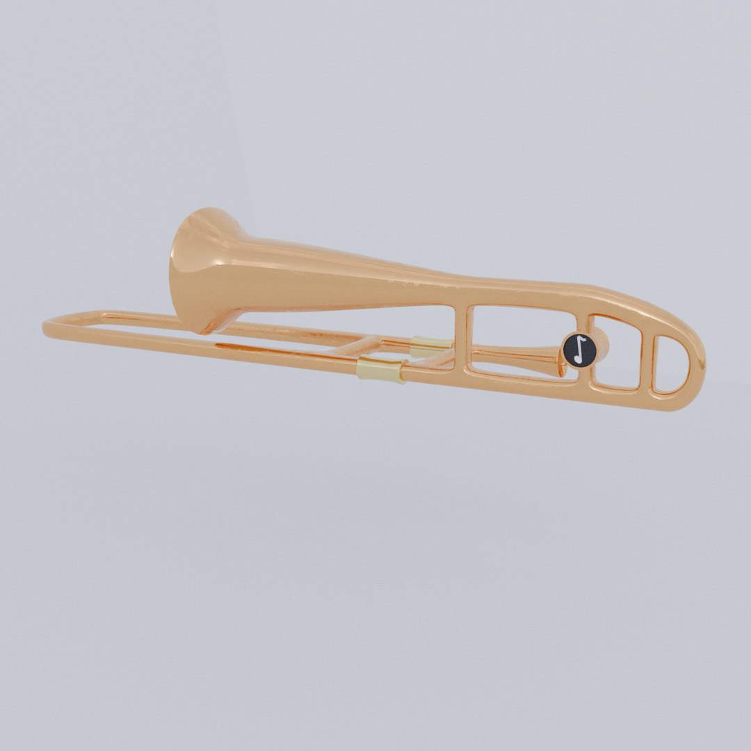 3D The Trombone Is A Wind Instrument - TurboSquid 2552985