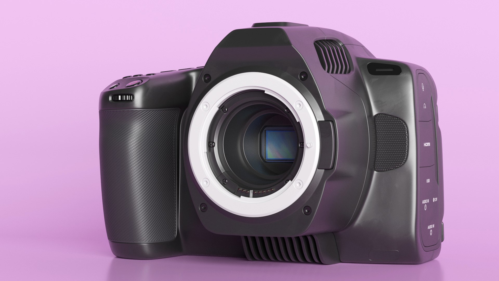 3D Model Modern Professional Camera - TurboSquid 2276370