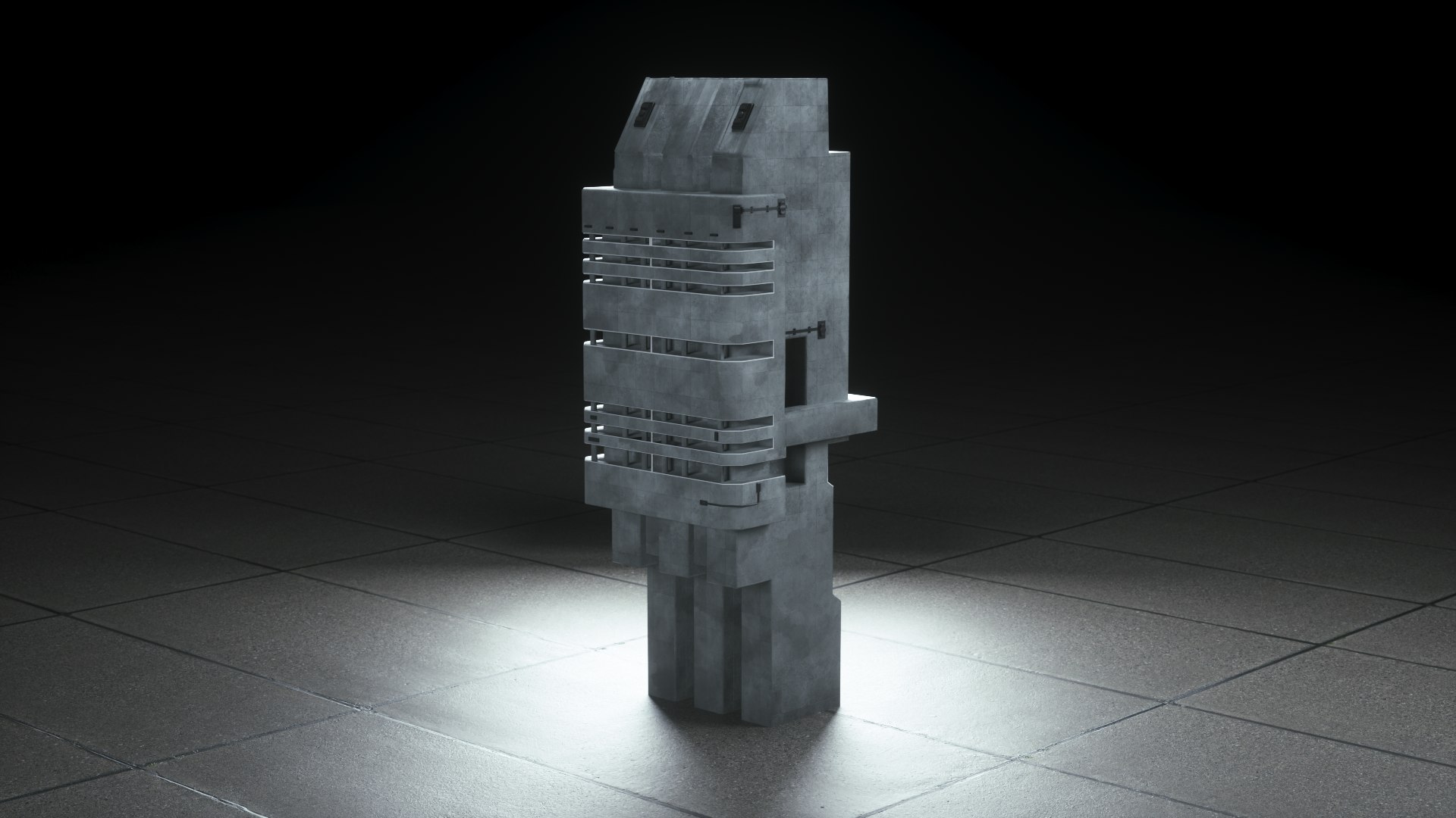 Bladerunner Cyberpunk Buildings Vol 3D - TurboSquid 1859139