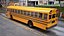 Bus scolaire électrique équipé pour Cinema 4D