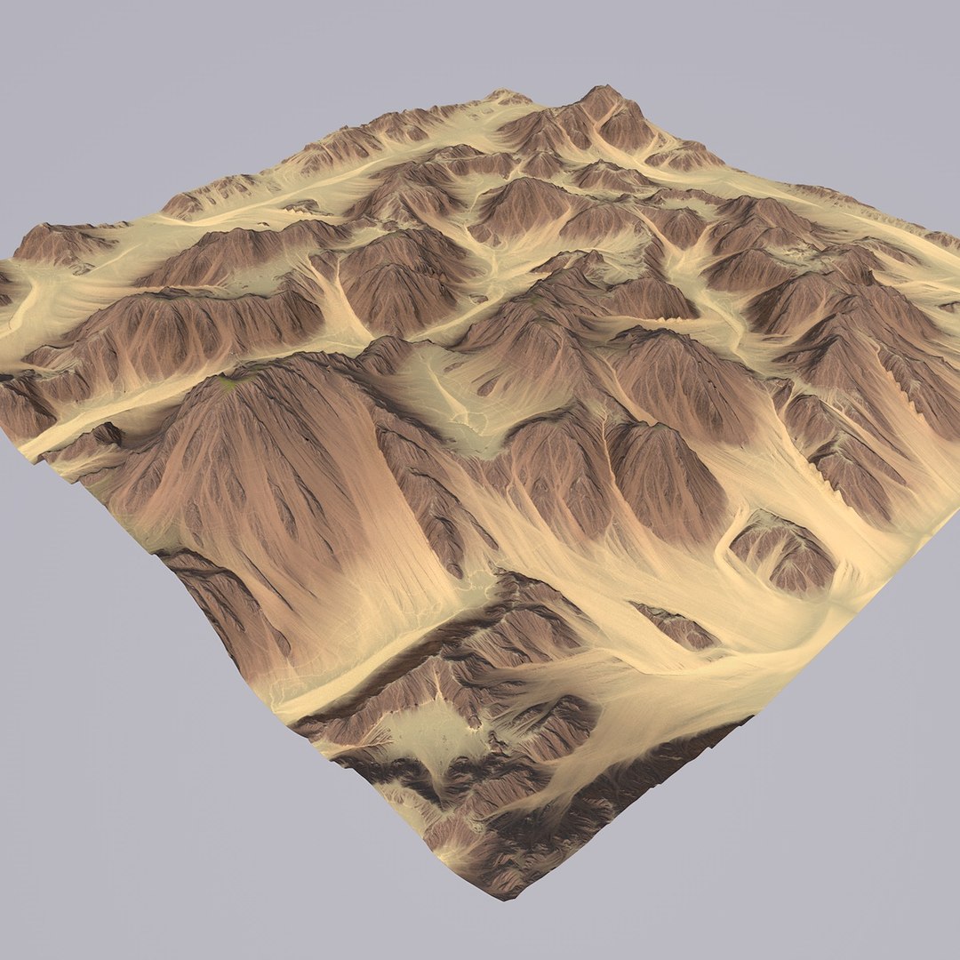 Terrain games maps 3D model - TurboSquid 1259387