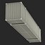 53 ft Shipping ISO Container Red
