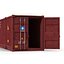 53 ft Shipping ISO Container Red