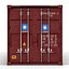 53 ft Shipping ISO Container Red