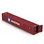 53 ft Shipping ISO Container Red