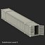 53 ft Shipping ISO Container Red