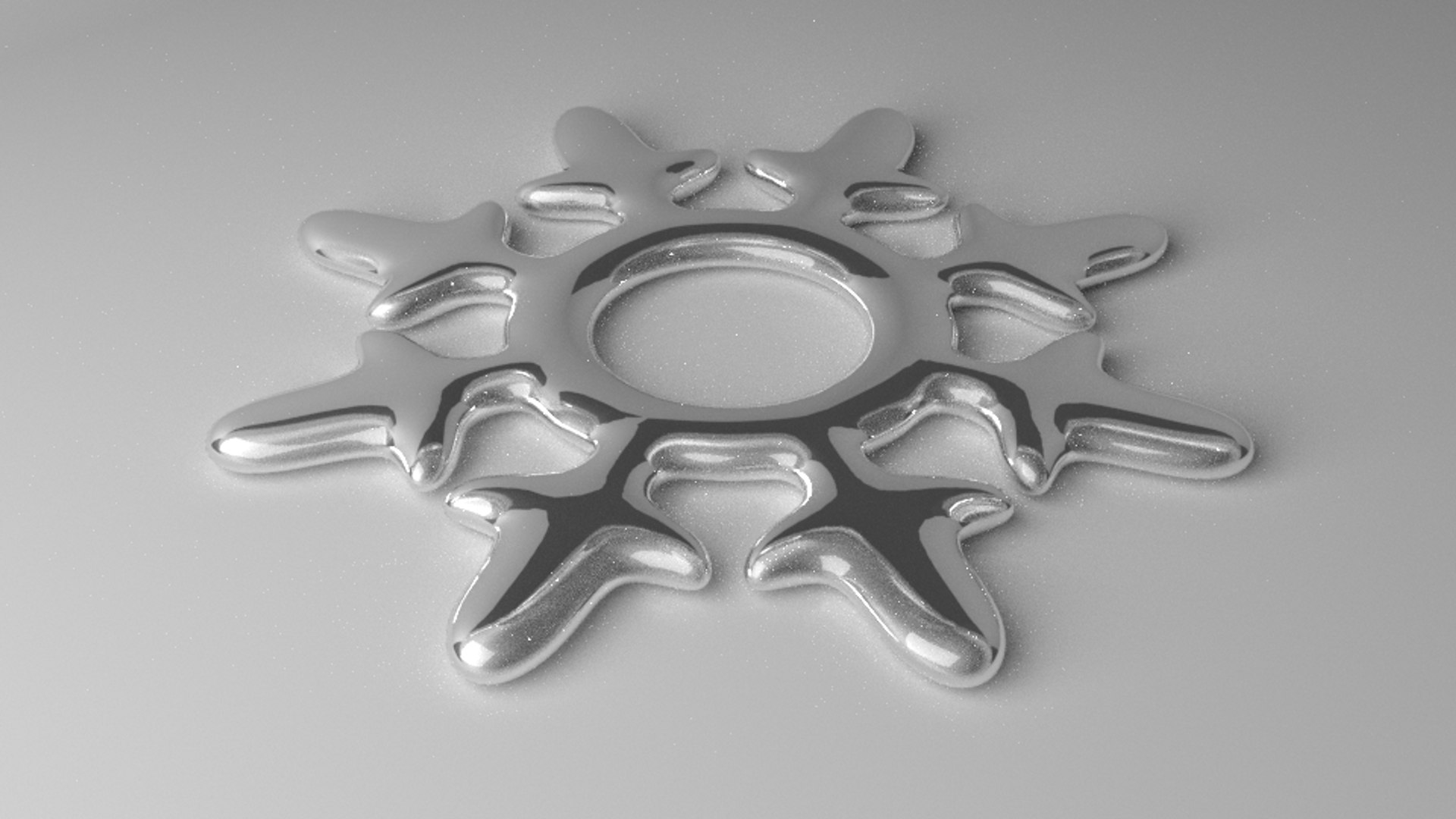 3D Model Snowflake 10 - TurboSquid 1571639