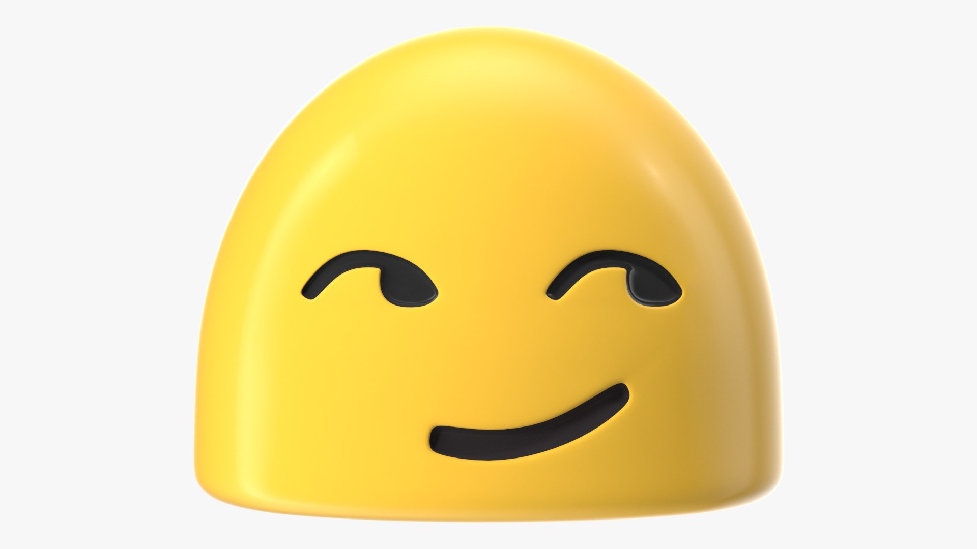 Smirking Face Android Emoji 3D model - TurboSquid 1823740