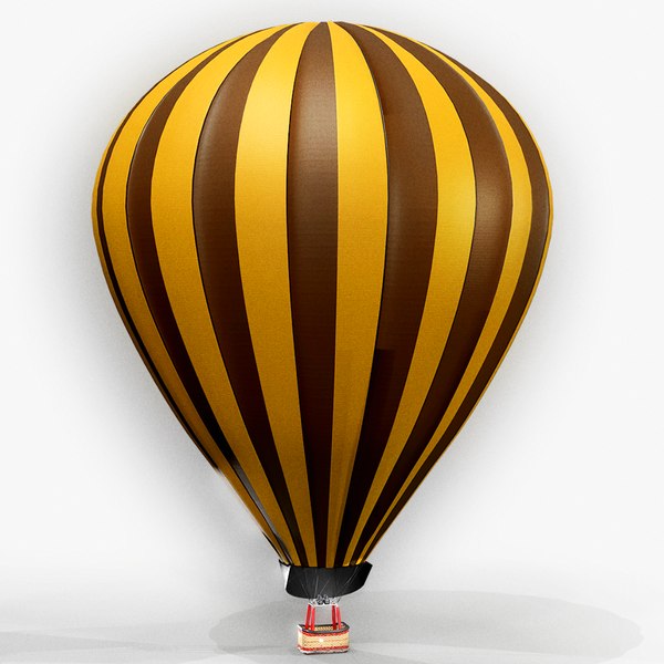 Hot Air Balloon 3D model