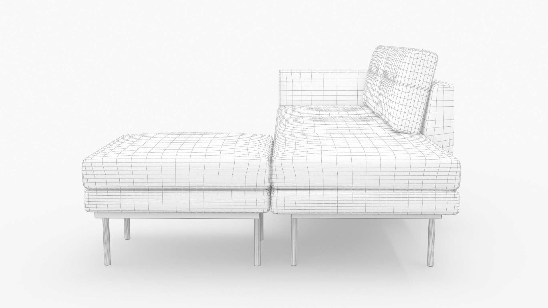 3D Modular Element Sofa Model - TurboSquid 2063327