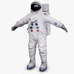 NASA Astronaut Space Suit PBR