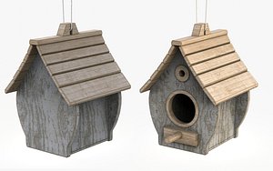 3D Birdhouse model