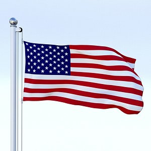 Animated US Flag