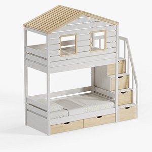 3D BunkBed model