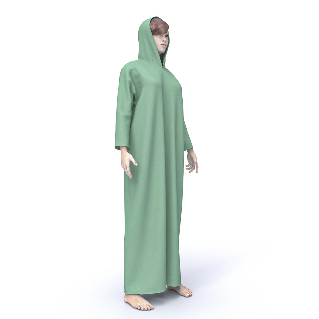 Character female arabic clothing 3D - TurboSquid 1610043