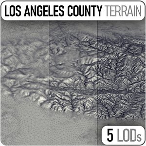 3D terrain print data
