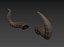 satan horn 3D model