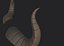 satan horn 3D model
