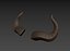 satan horn 3D model