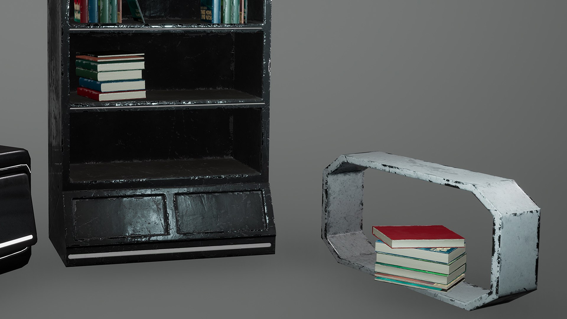 Bookcase 3D - TurboSquid 1728167