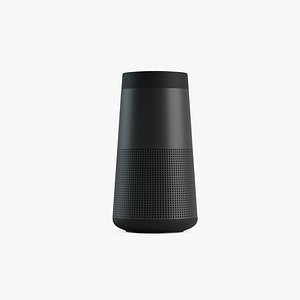 Revolve Bluetooth Speaker with Charger dock 3D model