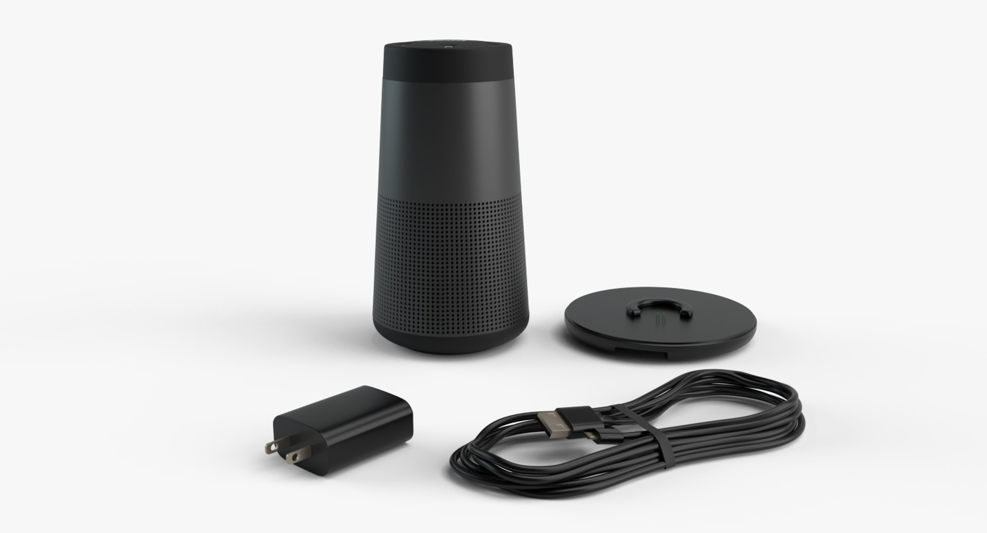 revolve bluetooth speaker modeled 3D model https://p.turbosquid.com/ts-thumb/ri/e3YKEP/Uotph46k/speakerwithcharger/png/1532585455/1920x1080/fit_q87/0873c35a2d17533cd0cbad6ec918818334059bca/speakerwithcharger.jpg