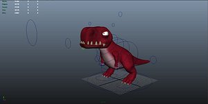 fuffi rex 3d model