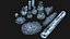 3D Crystal Props Collection