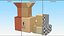 Cardboard Boxes Stack