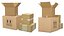 Cardboard Boxes Stack