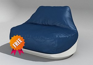 free pouf serralunga 3d model