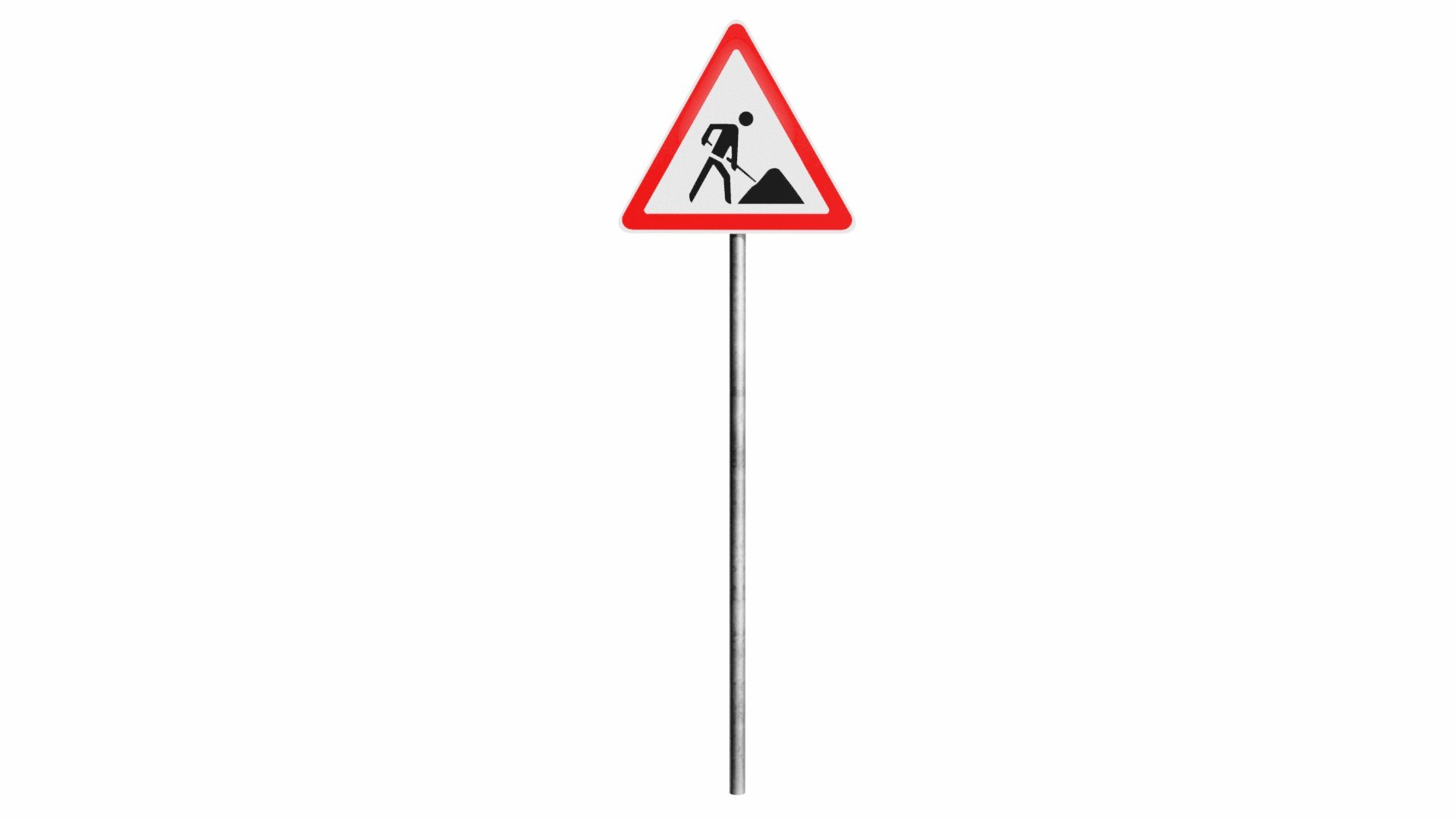 Warning Traffic Signs 3D Model - TurboSquid 1762509